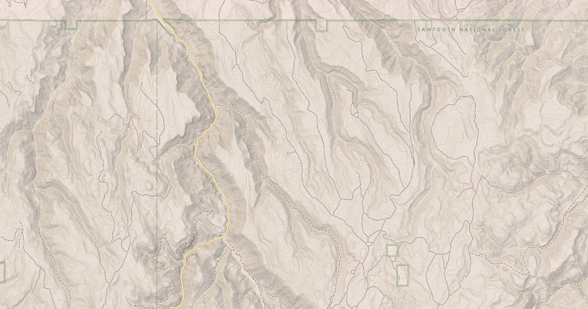 Map preview of DRY CREEK