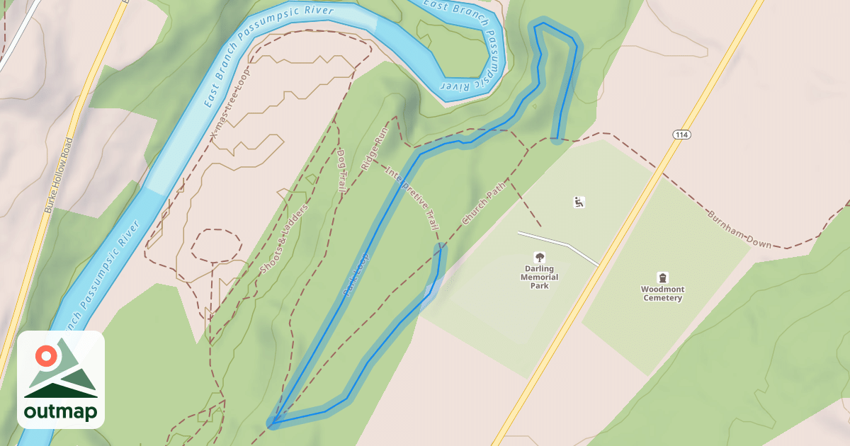 Map of Park Loop