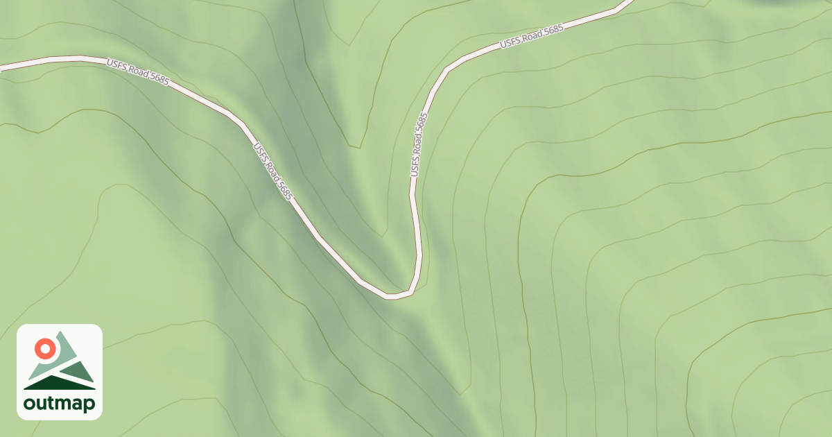 Map of (FDR) THUNDER MTN-JOHNSON