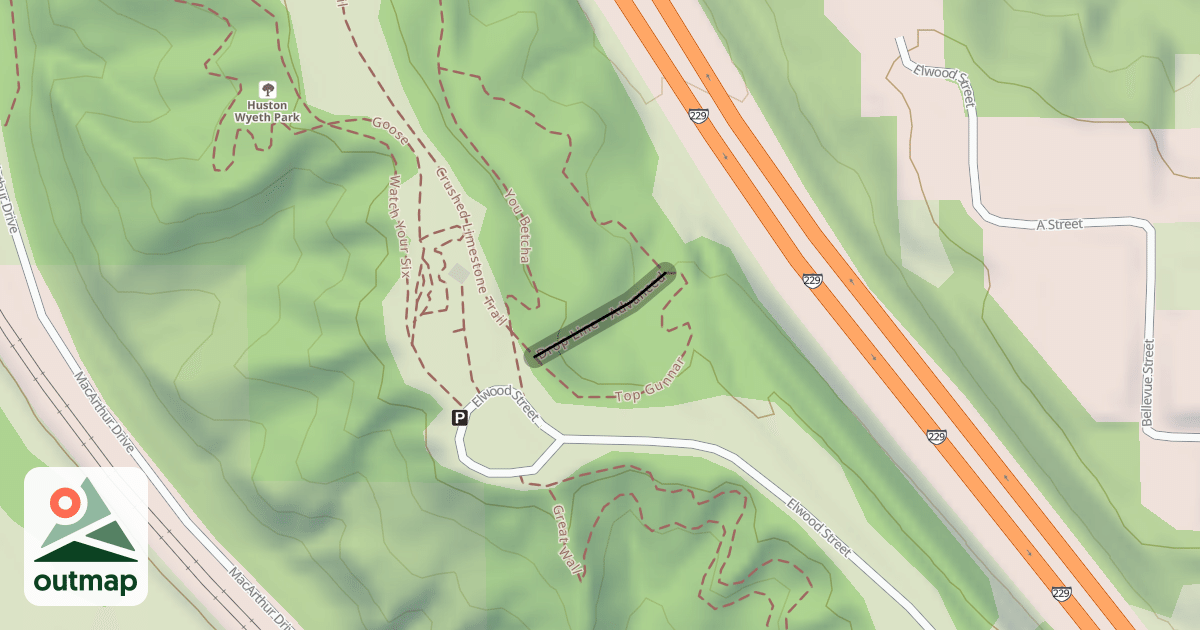 Map of Drop Line - Advanced in Buchanan