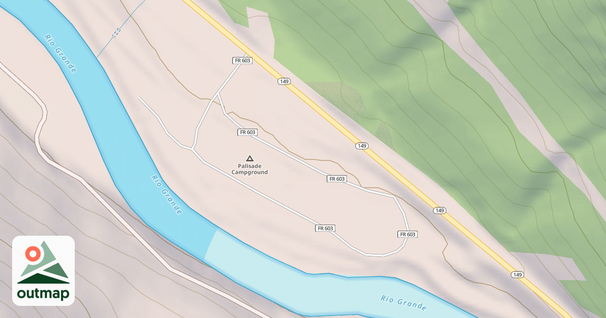 Map of PALISADE CG