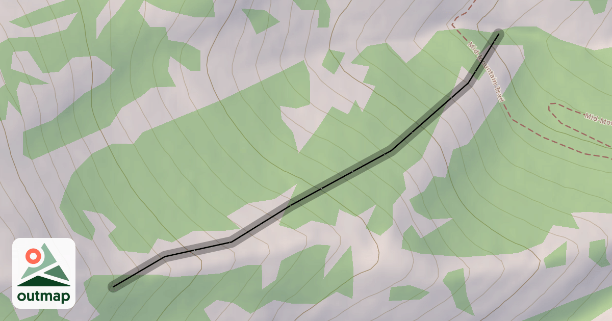 Map of Paradise Chutes