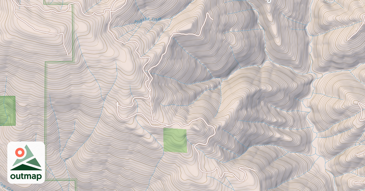 Map of MOSQUITO CREEK