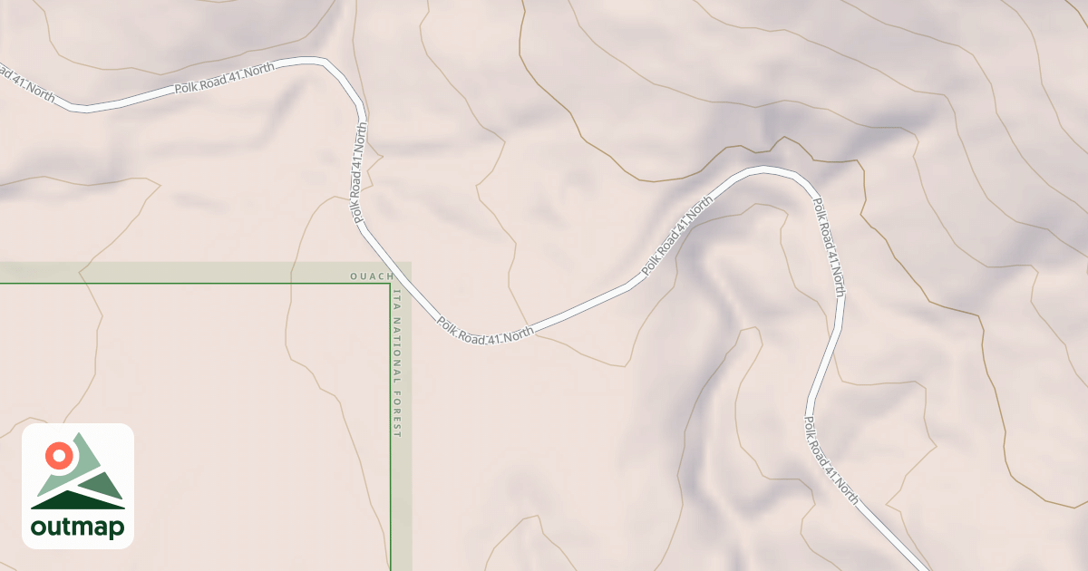 Map of USFS Motor Vehicle Use Map Roads {71C9A093-F8BB-46E0-A065-1DA278B647FB}