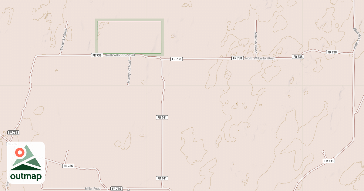 Map of NORTH WILBURTON