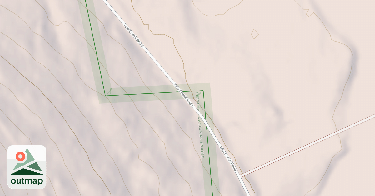 Map of CRANE MTN SNOWMOBILE