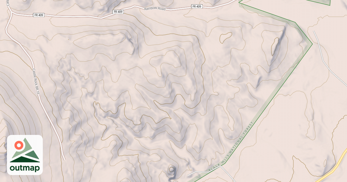 Map of HELEN BERYL MINE