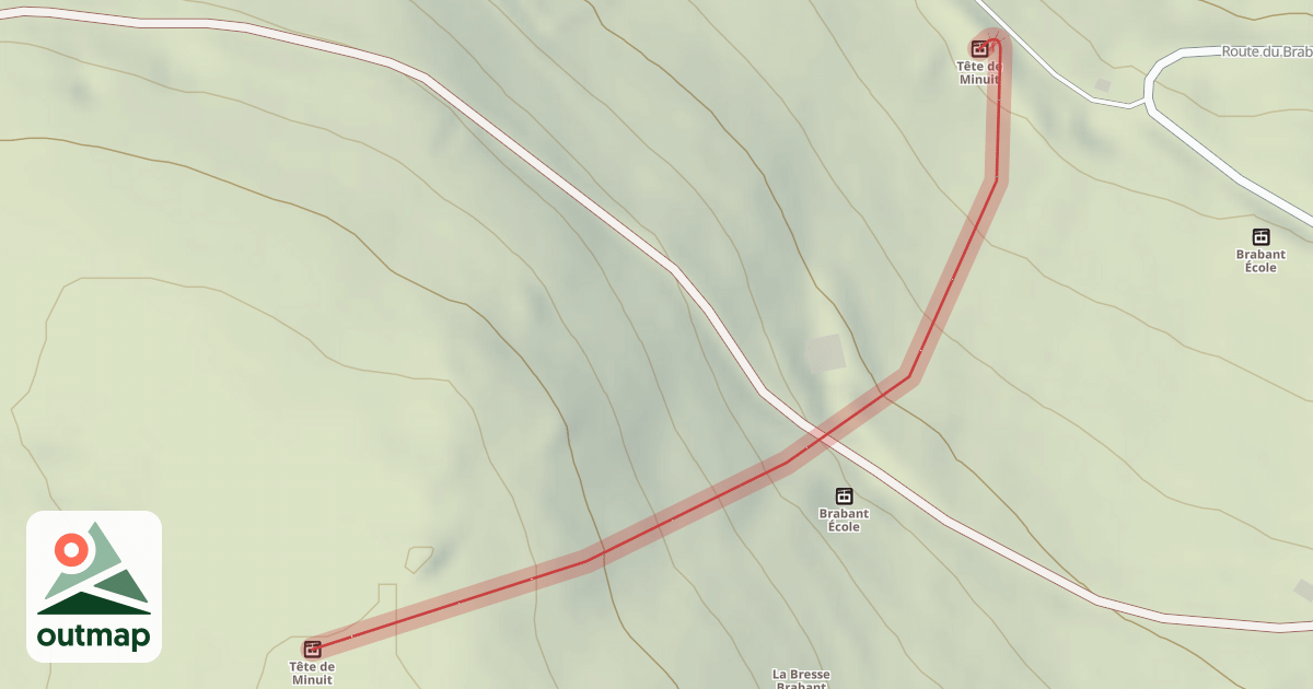 Map of Le Revers