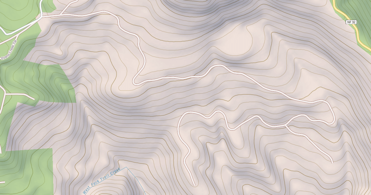 Map preview of PEAVINE T.S.