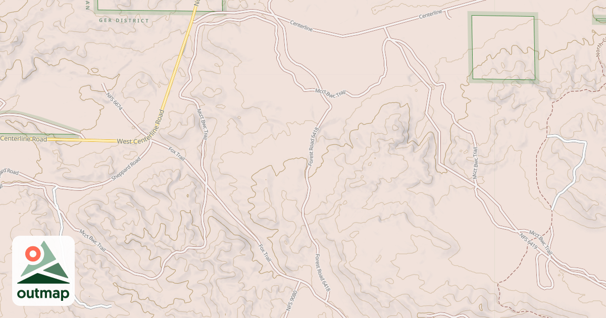 Map of 6418