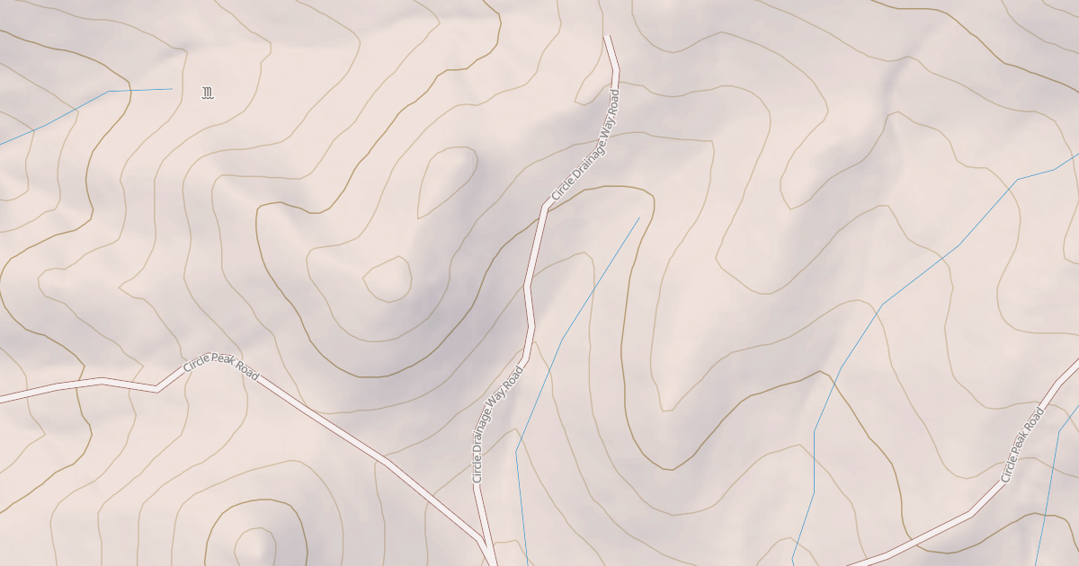 Map preview of CIRCLE DRAINAGE WAY ROAD