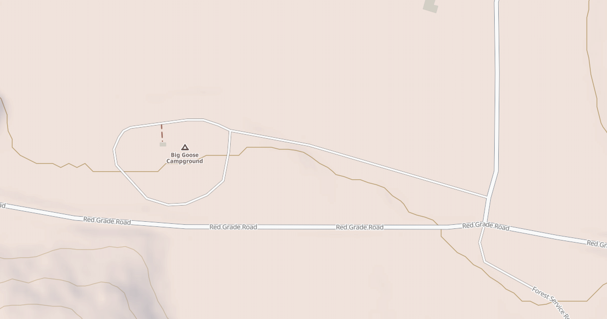 Map preview of RANGER CREEK  (TONGUE) C.G.