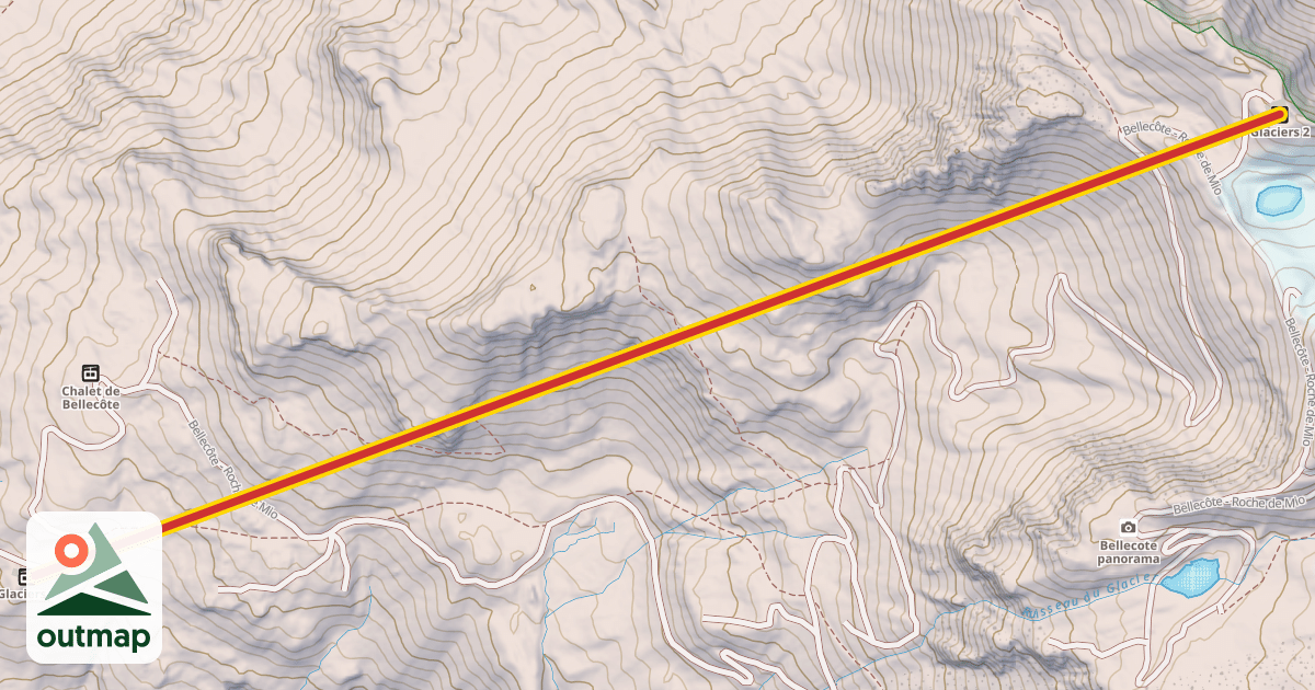 Map of Glaciers 2