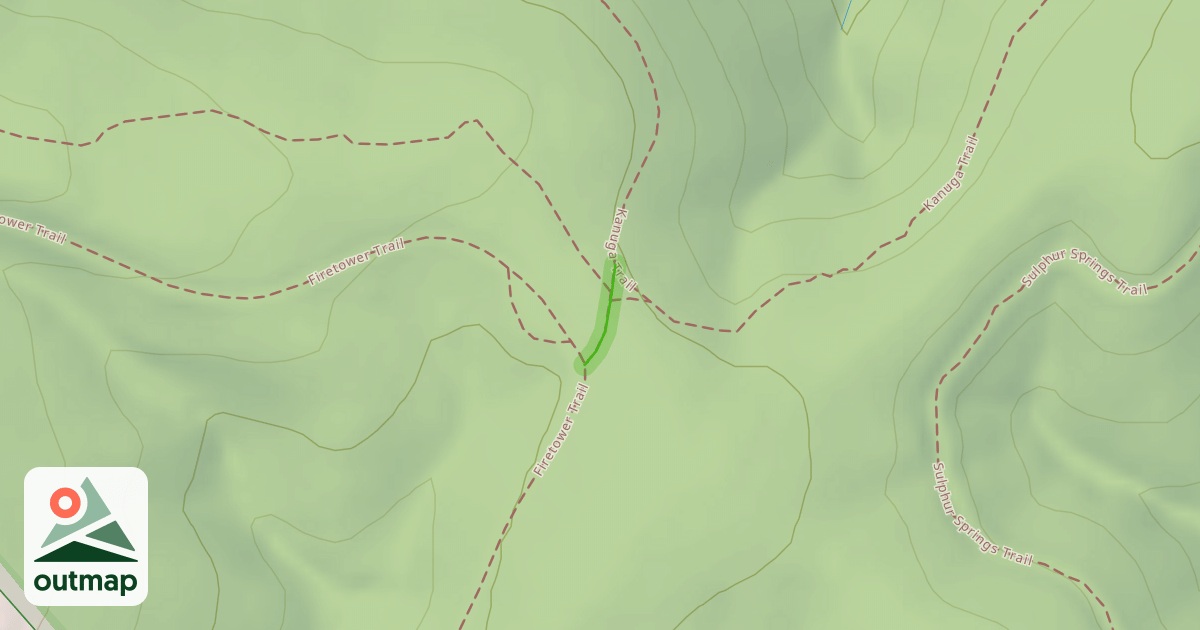 Map of Connector Trail