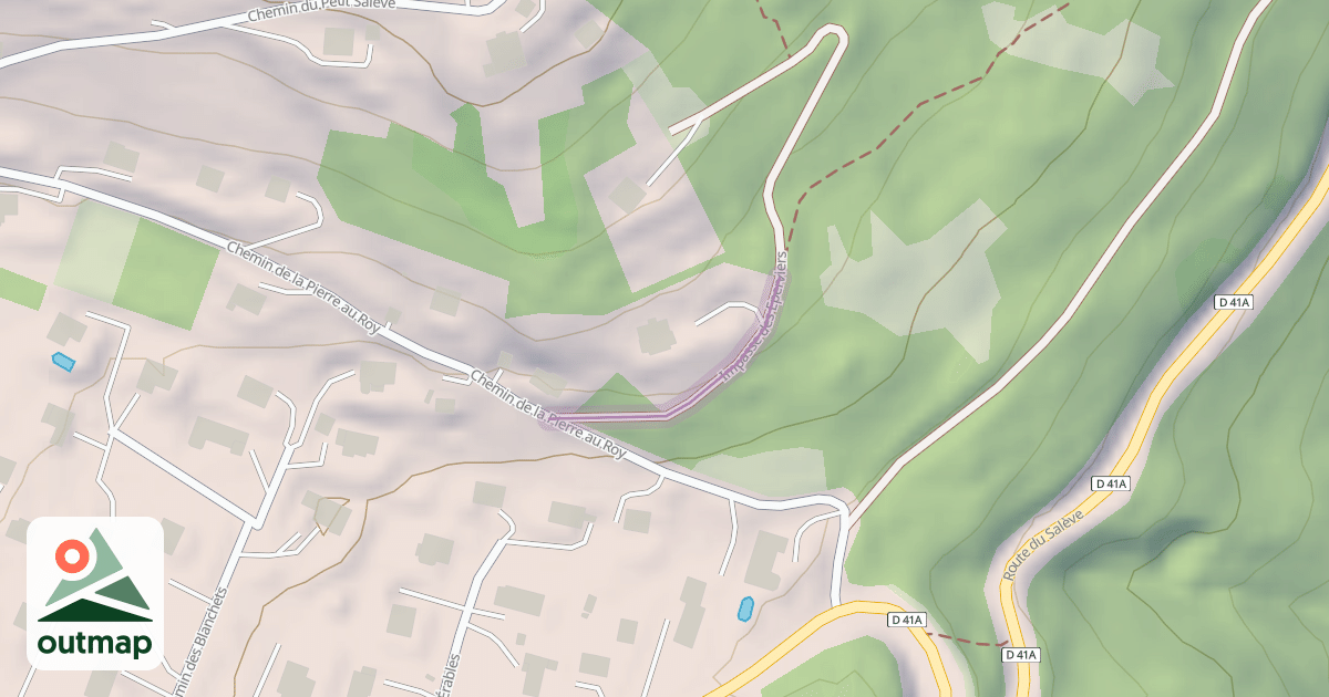 Map of Impasse des Eperviers