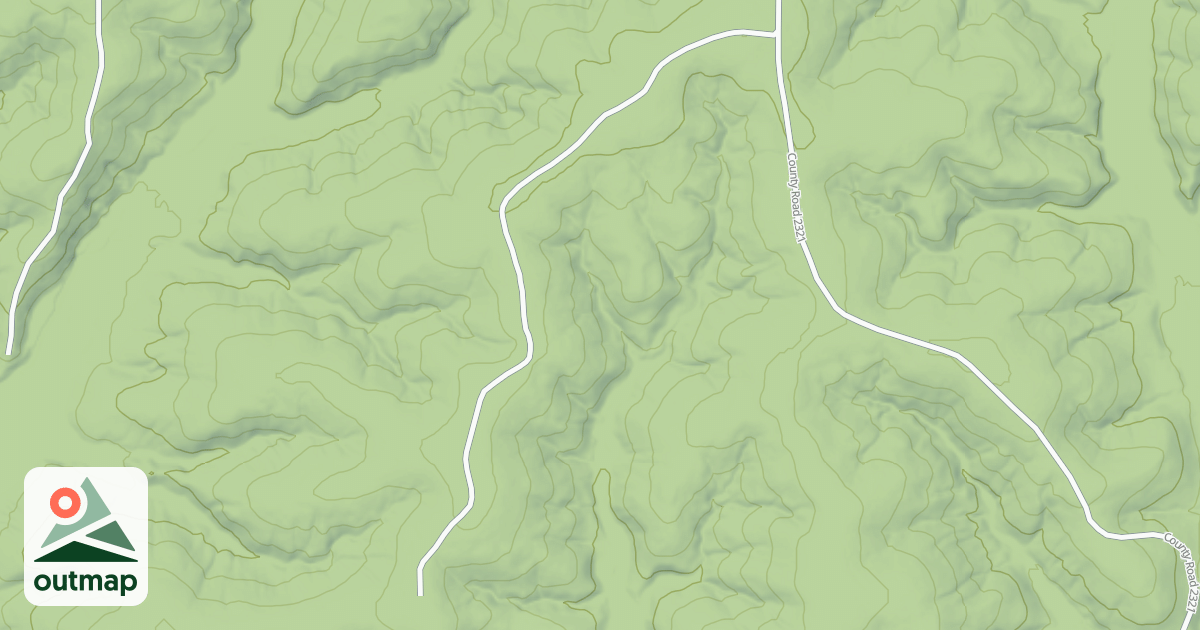 Map of PRATER HOLLOW