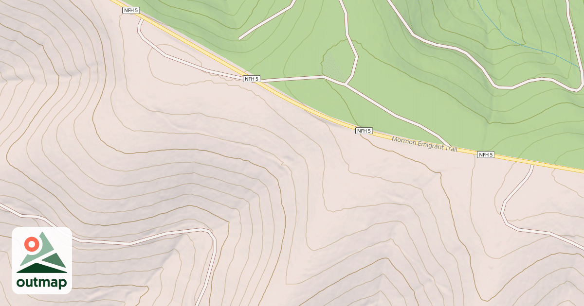Map of BUCKSKIN JOE