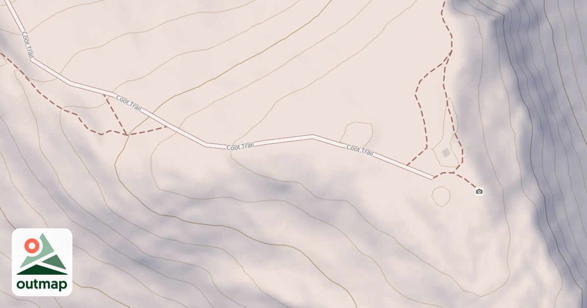 Map of Coot Trail