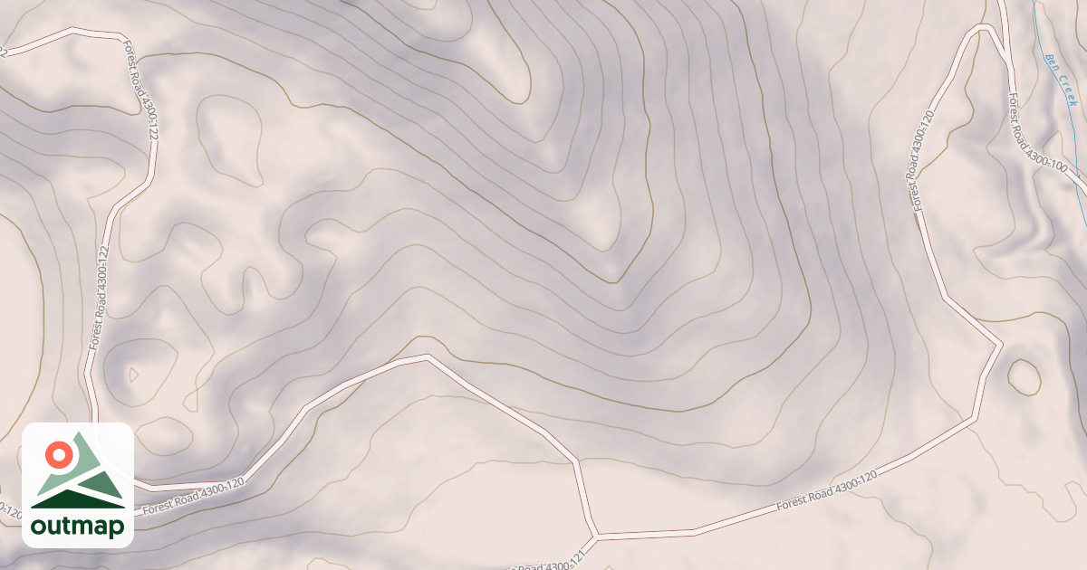 Map of MISSION POND