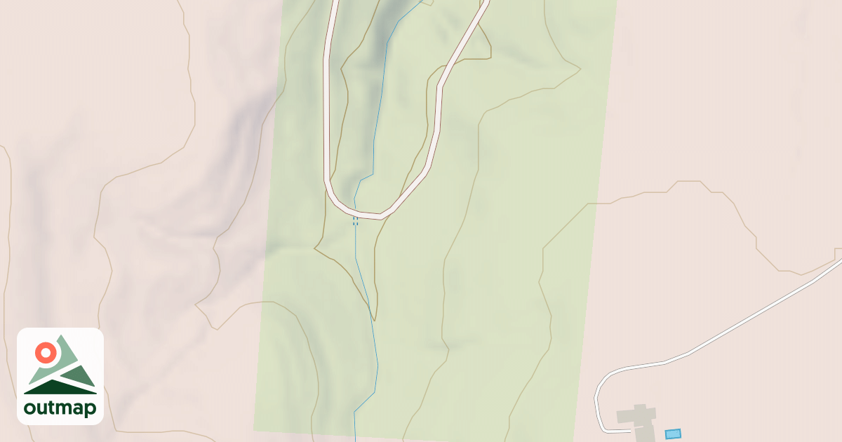 Map of Big Woods Canyon Atv Trail