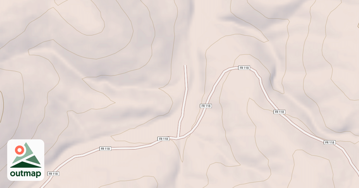 Map of 4243 U