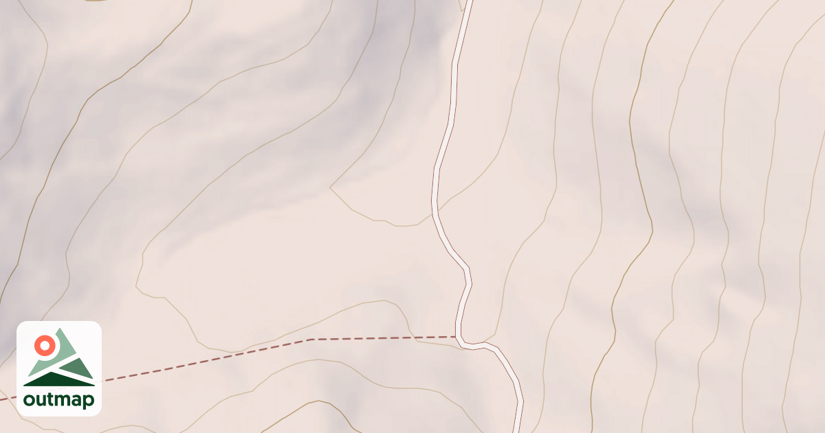 Map of Ruben Hollow To Daviis Basin