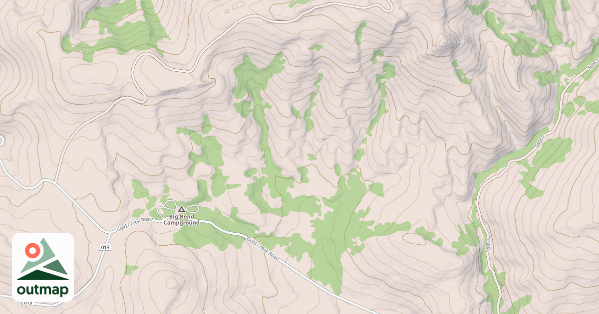 Map of BIG BEND