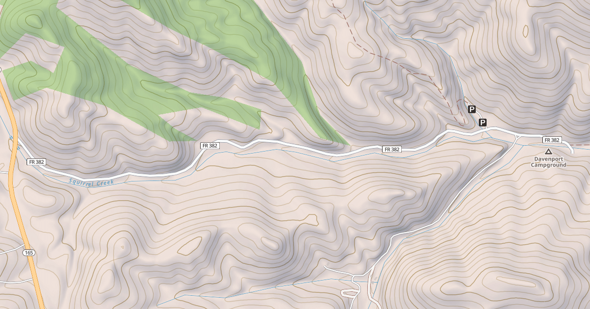 Map preview of DAVENPORT CG