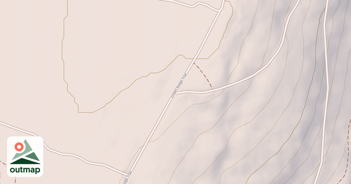 Map of Michaux State Forest – Snowmobile Trail System (Southern)