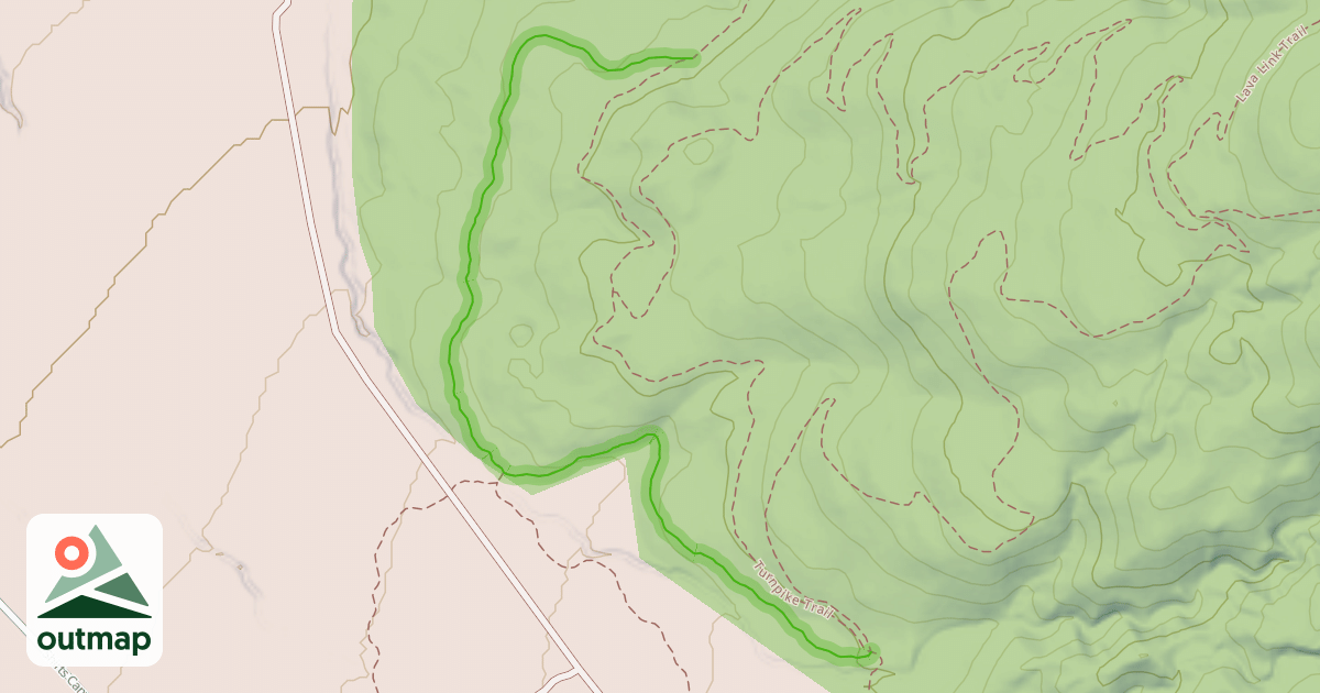 Map of Scenic Byway Trail