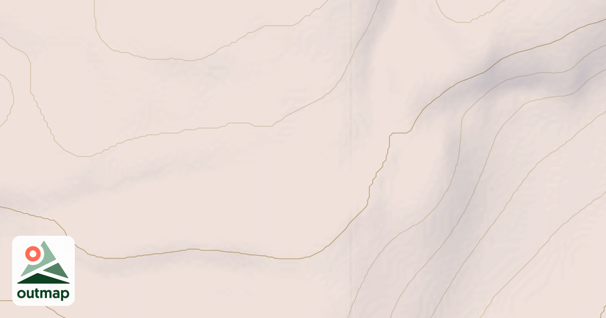 Map of Hungry Hollow Overlook - North