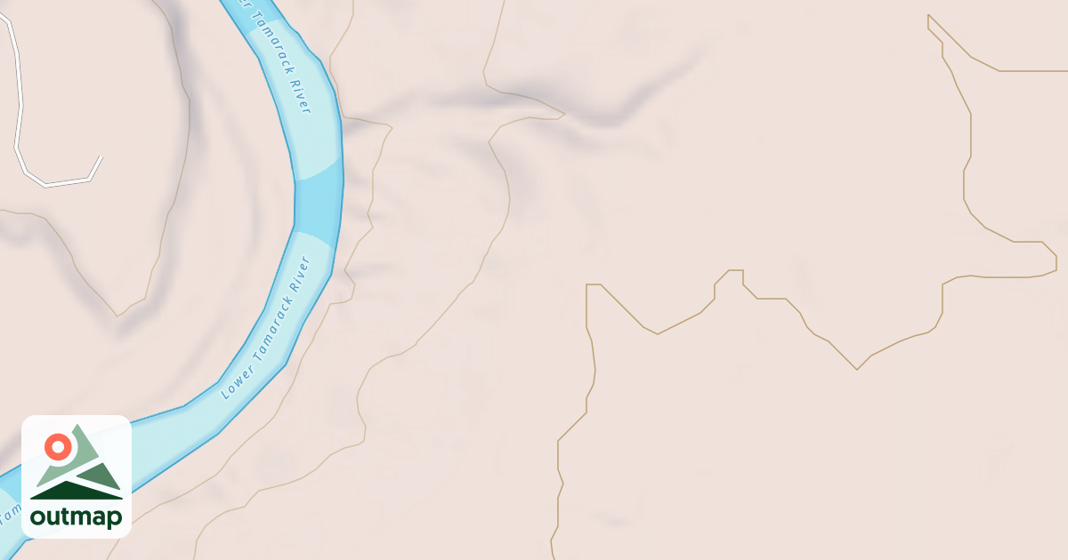 Map of Pine Riders Trail: St. Croix State Forest
