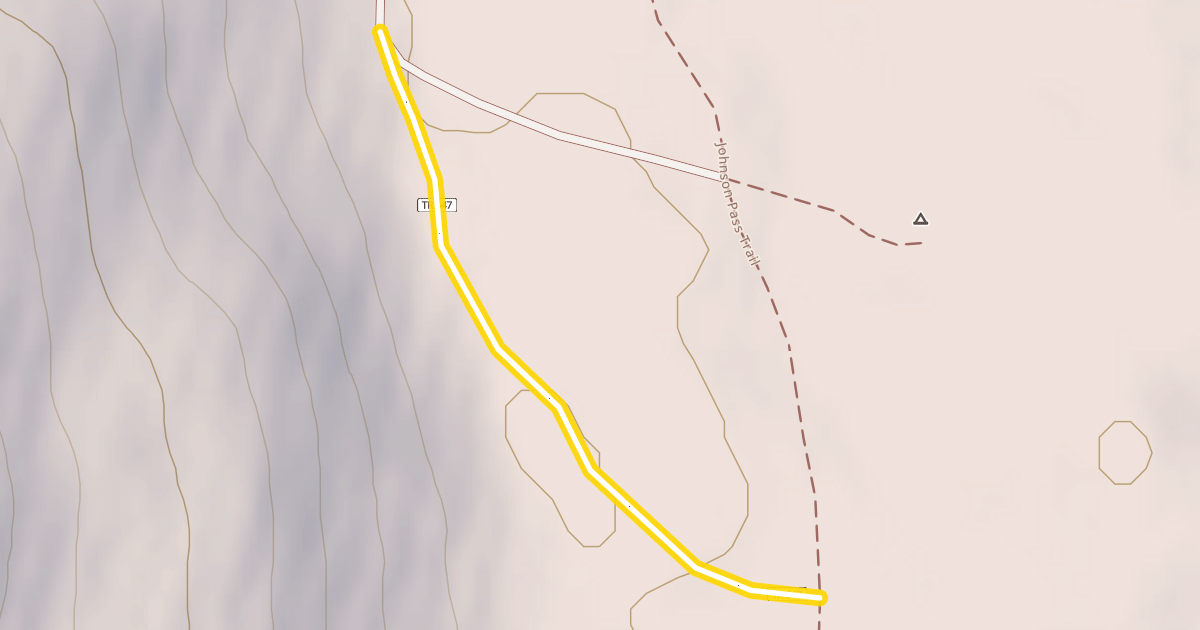 Map preview of Wagon Road Snowtrail