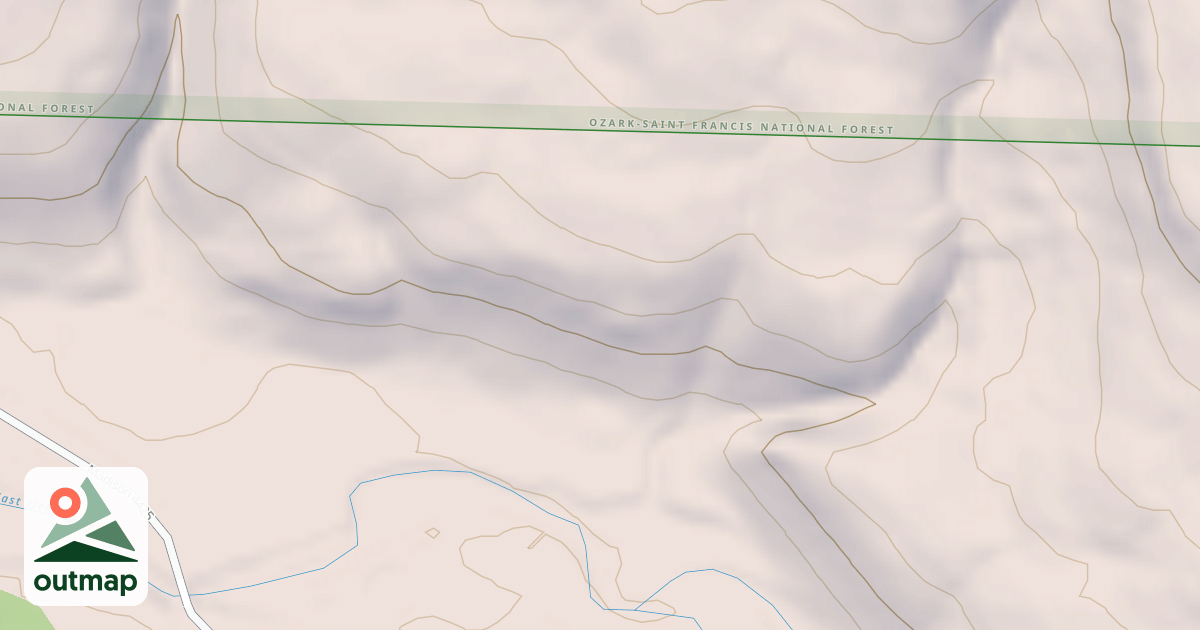 Map of USFS National Forest System Roads {B64DC64D-3B07-4758-908F-9F589E6386F1}