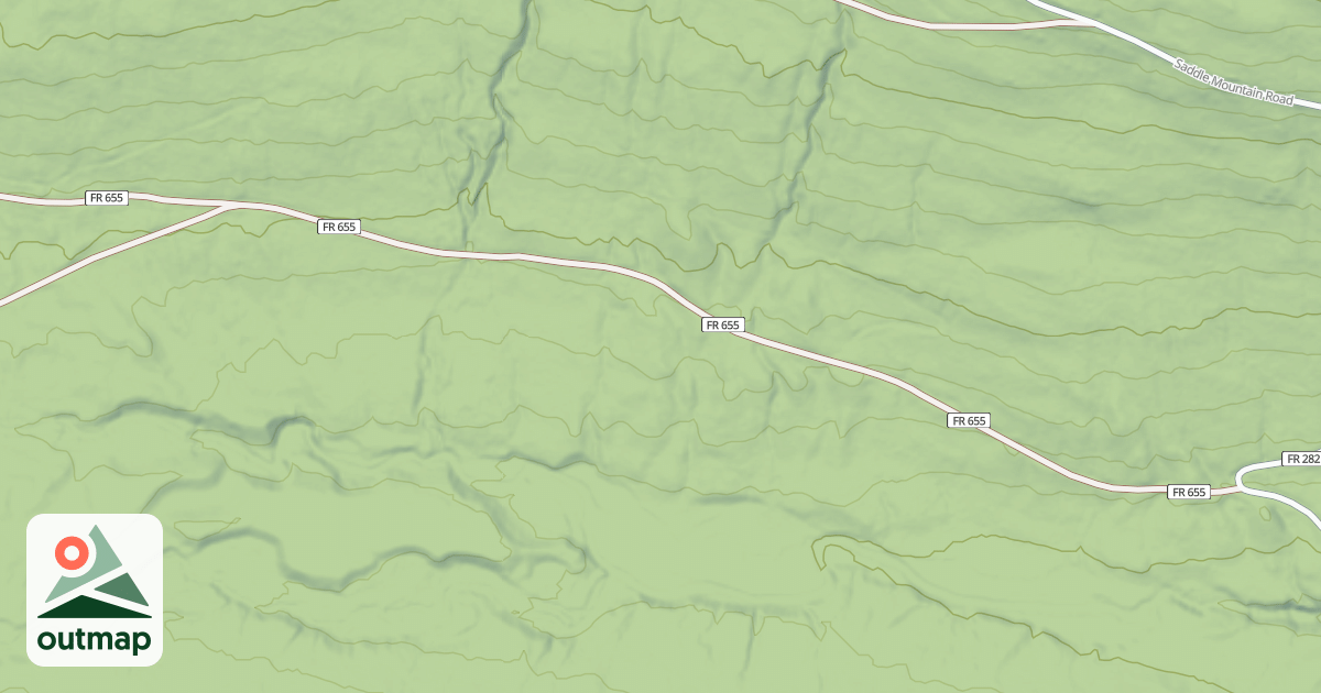 Map of BUGLE PASS D7