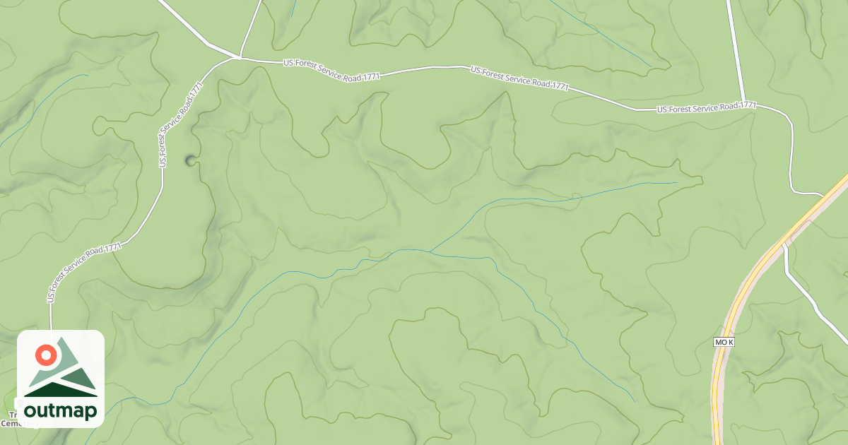 Map of TROUT CEMETERY