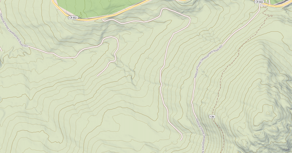 Map preview of LOWER BUTTE CREEK
