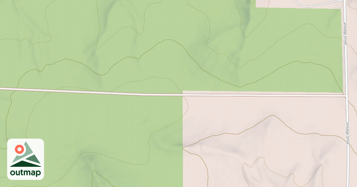 Map of DRY BRANCH EAST
