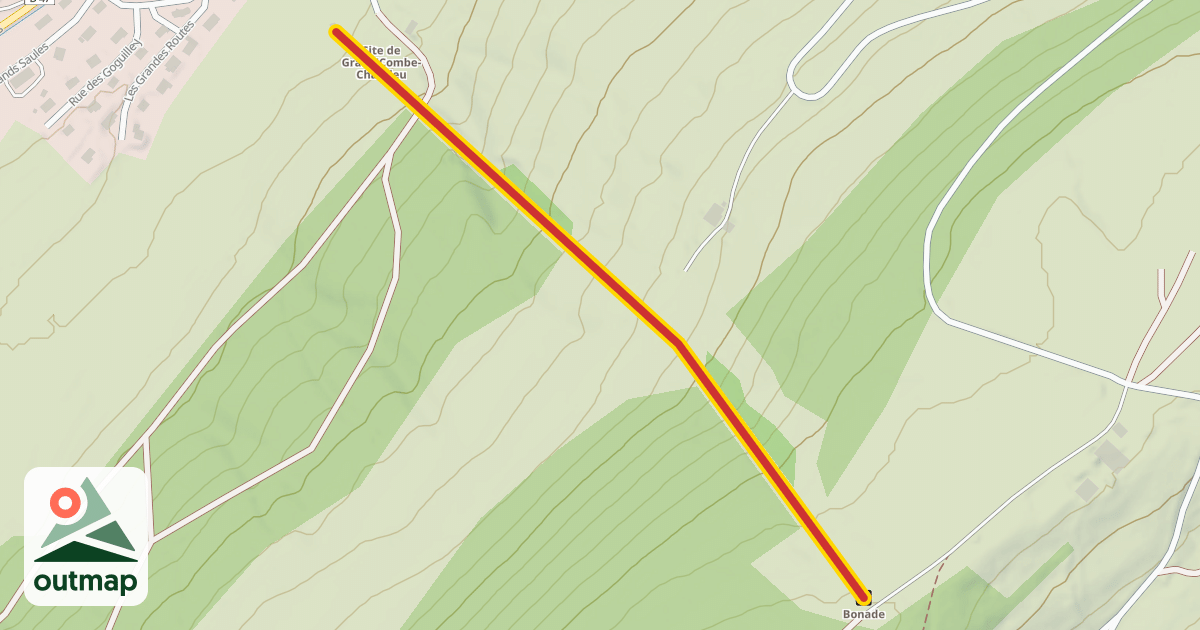 Map of Bonade