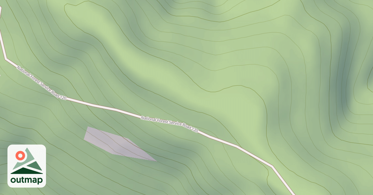 Map of CURVE THIN T.S.
