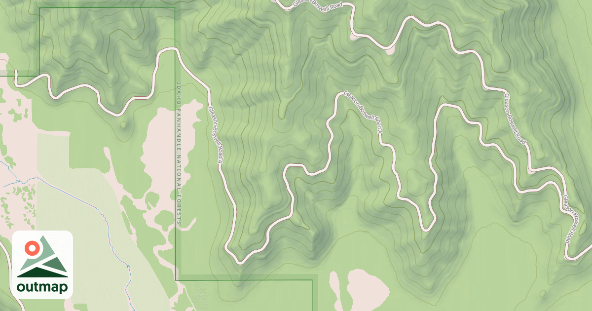 Map of GLEASON-BOSWELL A