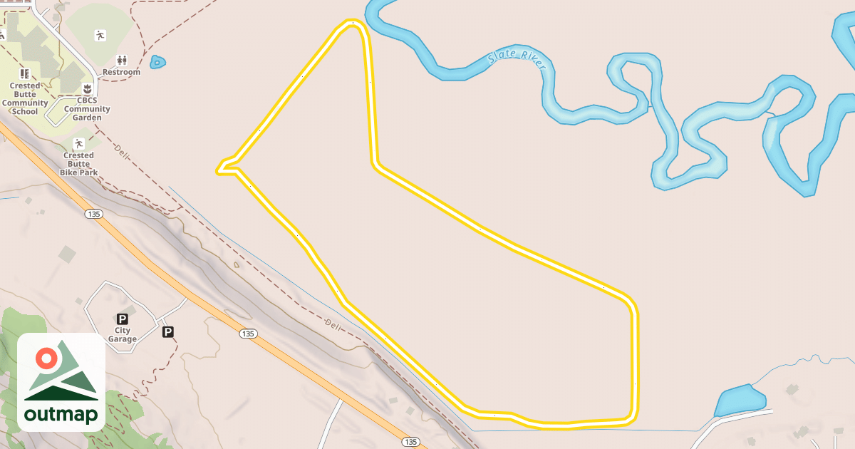 Map of Town Ranch
