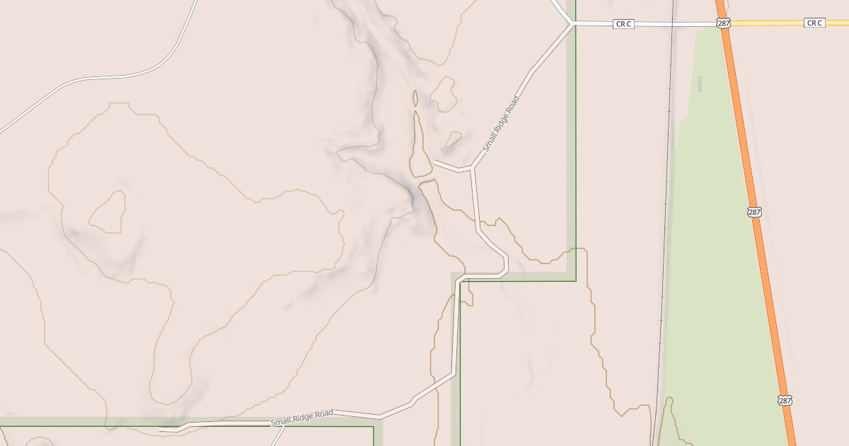 Map preview of SMALL RIDGE