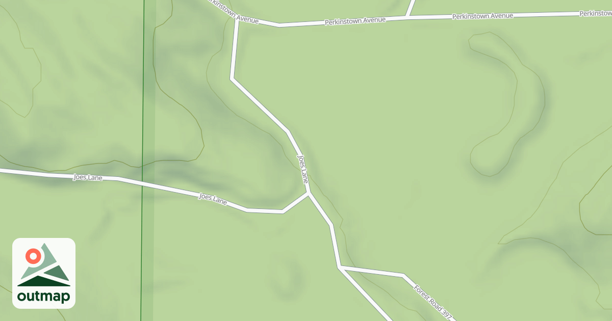 Map of JOES LANE
