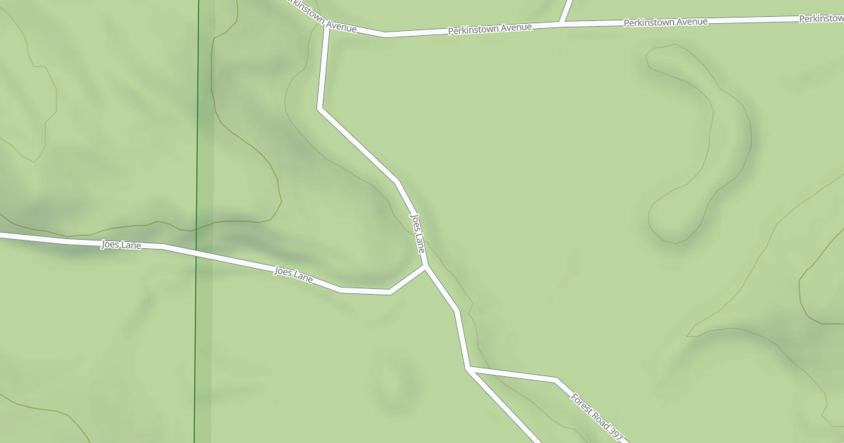 Map preview of JOES LANE
