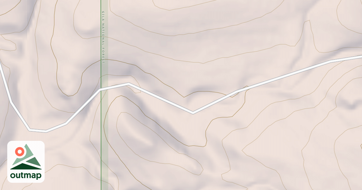 Map of 4083 X