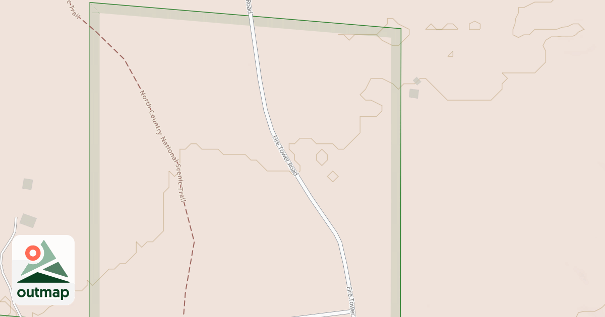Map of UDELL FIRETOWER INTERP SITE