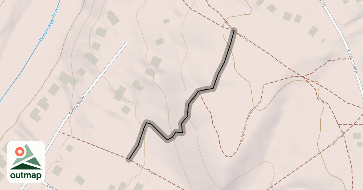 Map of River View Trail