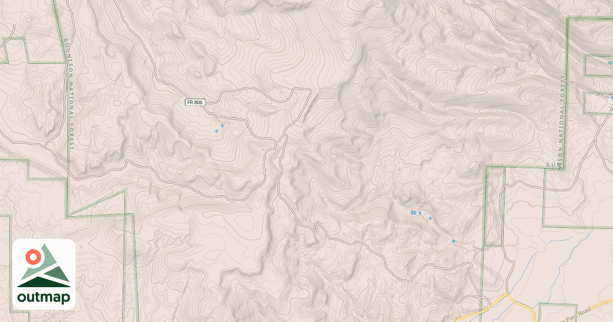 Map of BEAVER CREEK