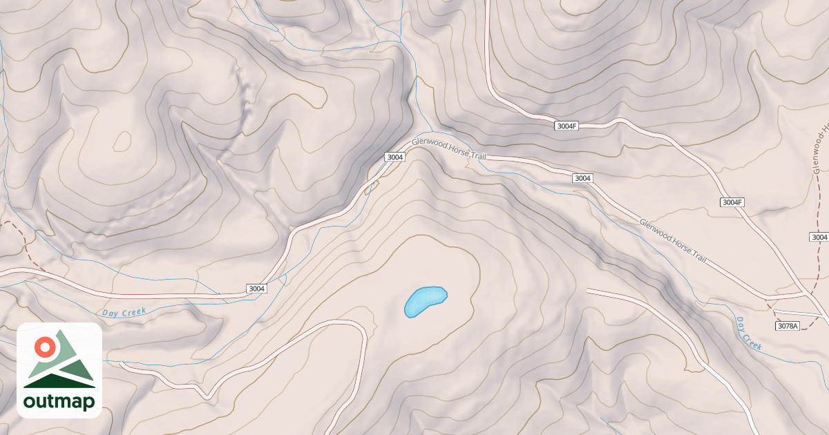 Map of DAY CREEK